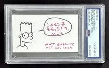 Not Enough D'Oh - Simpsons Trading Cards Autograph Guide 32