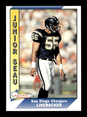 1991 Pacific #451 Junior Seau San Diego Chargers