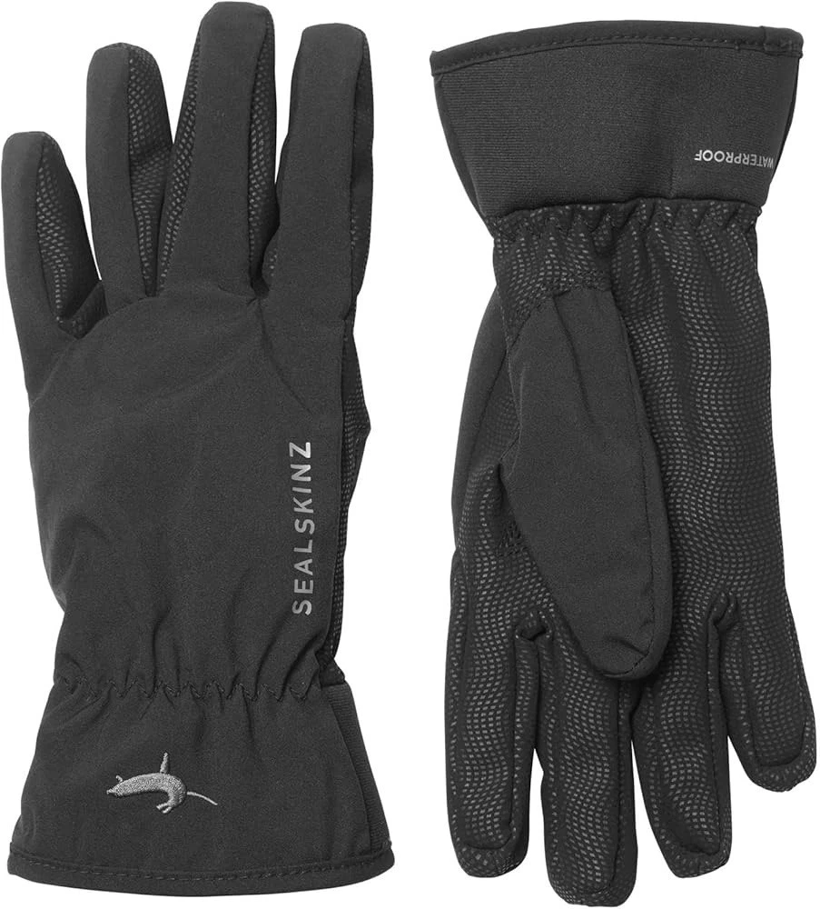Sealskins All Weather Lightweight Gloves Black Waterproof Medium Unisex 9