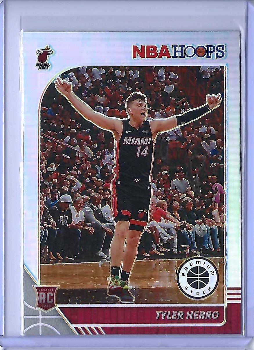 2019-20 Panini NBA Hoops Premium Stock - Silver Prizm - #210 - Tyler Herro (RC)