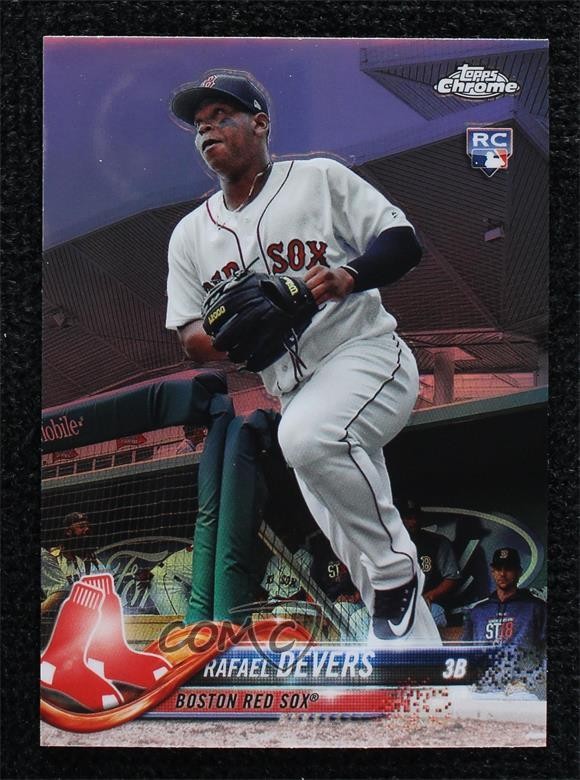 2018 Topps Chrome Image Variation Rafael Devers #25 x1g