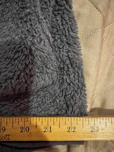 Maurices Unisex Fleece Oversized Gray Hoodie With Pockets  Size S/M Open Front - Picture 8 of 16