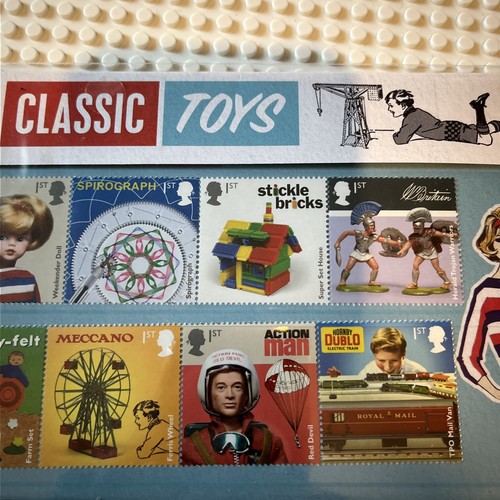 Royal Mail Mint Stamps Presentation Pack CLASSIC TOYS    - Imagen 3 de 12