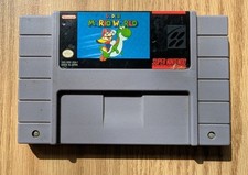 Super Mario World SNES (Super Nintendo, 1991) - Tested, Working