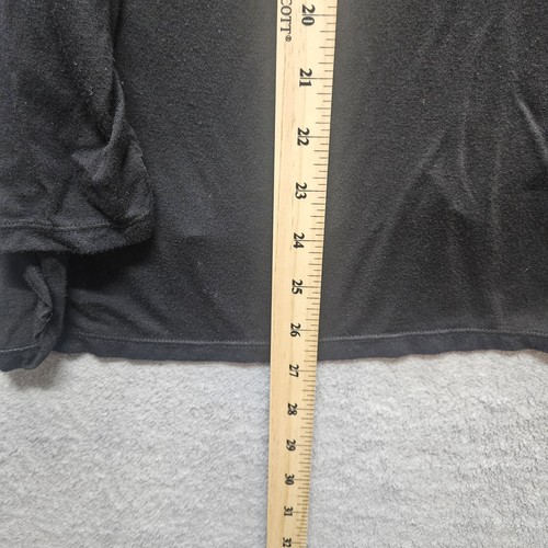 Avia Women Sz M (8/10) Workout Pullover Hoodie Black High Neck With Lace - Picture 9 of 9