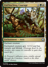 Unflinching Courage [Foundations] Magic MTG