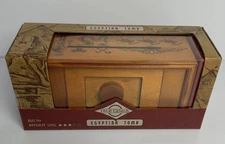 True Genius Egyptian Tomb Wooden Brain Teaser Puzzle NIP Great Christmas Gift!