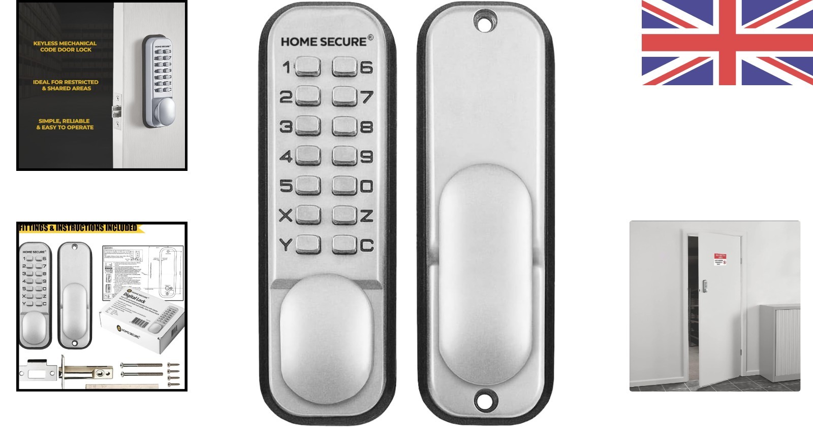 Reliable Push Button Door Lock - Simplified Access for Daily Security Needs