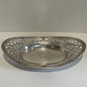 Solid Sterling Silver 201g Candy/Relish Dish