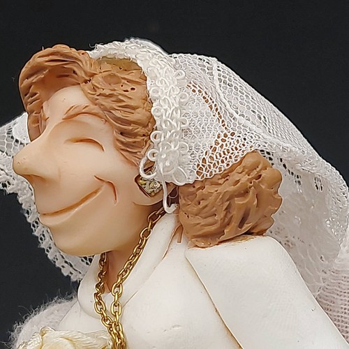 D. Manning Estante Cuidador Novia Novio Estatuilla Boda Coleccionable Casado - Imagen 21 de 24