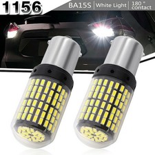 2X 1156 BA15S LED Canbus Weiß Auto Bremse Rückfahrscheinwerfer Rücklichtbirne