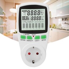 Mini PV Anlage Strommessgerät für Balkonkraftwerk  Mini Solaranlage StromzähleWe