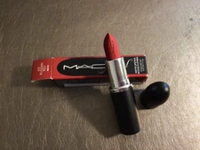 MAC MACXIMAL Matte Lipstick 612 Russian RED Full Size .12 oz/3.5 g