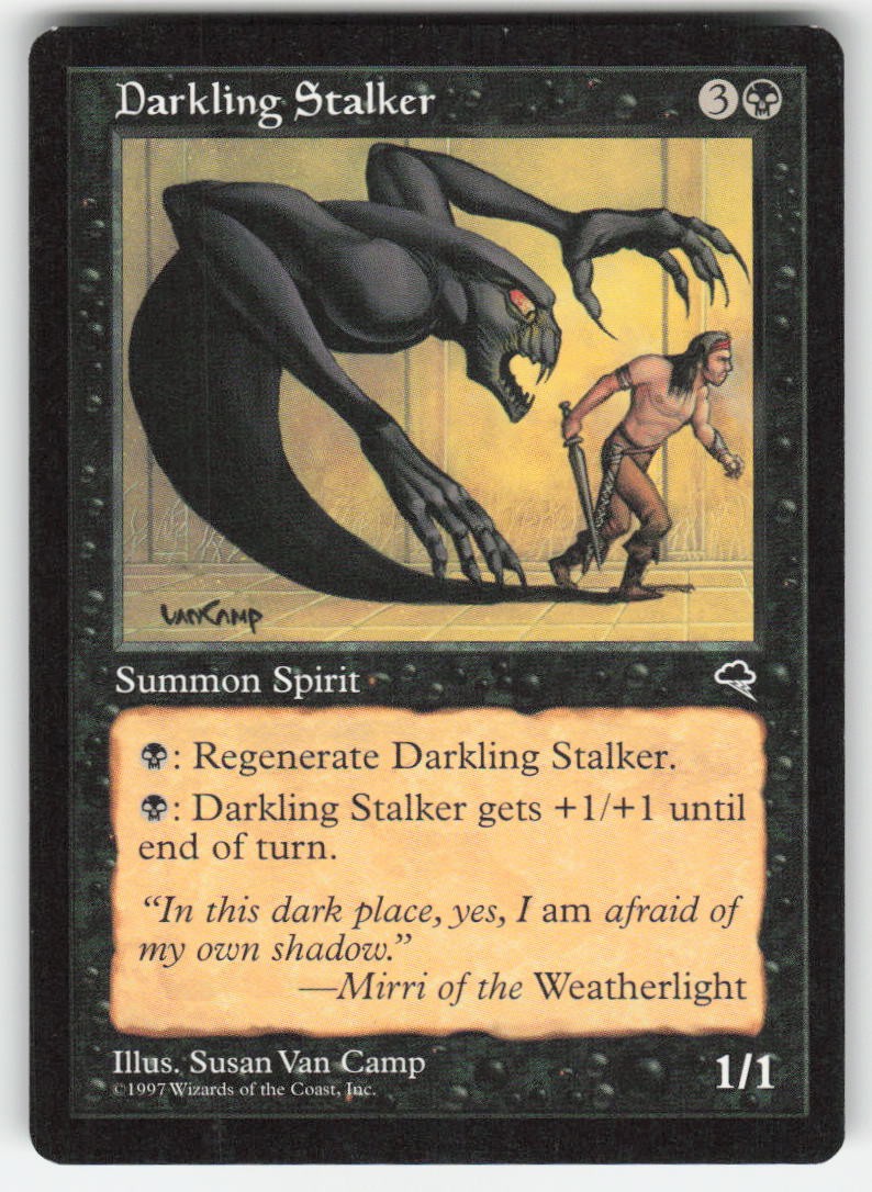 1997 Darkling Stalker Tempest 119 MTG