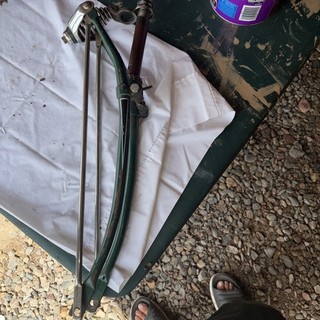 Vintage 1950's Schwinn Bicycle Locking Springer Fork Phantom Panther