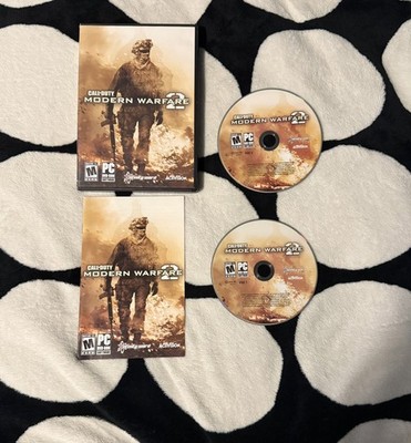 Call of Duty: Modern Warfare 2 (PC DVD-ROM, 2009) Disc w/ Manual Complete ML448