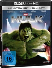 Der unglaubliche Hulk (4K Ultra-HD) (+ Blu-ray) (ungeschnittene (4K UHD Blu-ray)