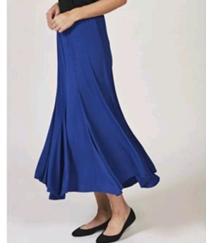 Antthony Designs Godet Insert Skirt Blue Size XS REF JP1 - Picture 4 of 8