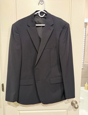 Calvin Klein X Slim Fit Suit Jacket 46R Black...