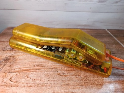 Swatch Twin Phone Yellow Transparent Vintage 80s 90s Answering Machine Rare