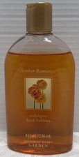 Victoria  s Secret Garden Amber Romance Indulgent Bath Bubbles 8 oz RARE Vintage