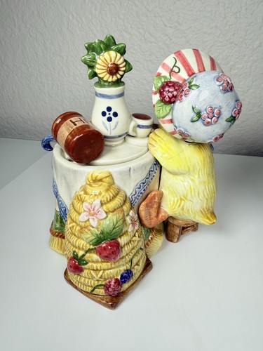 Fitz and Floyd Somerset Series Duck and Duckling Sugar and Creamer - Picture 4 of 9