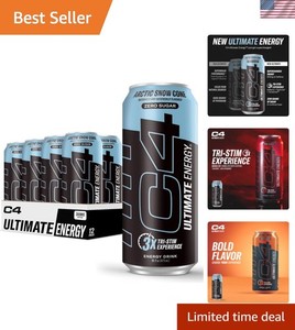 Cellucor C4 Ultimate | Pre Workout Sugar Energy Drink Official Pack of 12