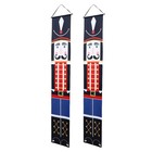 1 Paar Weihnachtsdekoration Walnuss Soldat Tür Vorhang Hängende Wanddekoration