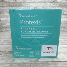 Protexis PI CLASSIC Surgical Glove Cardinal Health *1 Box* Size: 7.5 *See Date*