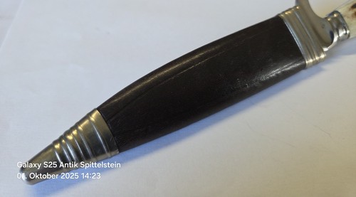 3 / Jagdmesser A.W. Jr. Solingen Anton Wingen, Hirschhorn Messer Trachten - Picture 5 of 7