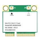 BE200 WIFI7 8774M Tri-Band 2,4G/5G/6GHz WLAN-Karte Adapter WiFi 7 -PCIe-Ada9499