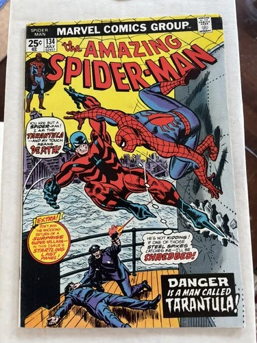 Amazing Spider-Man #134 FN/VF (1974) Marvel Bronze | 1st Tarantula | Punisher