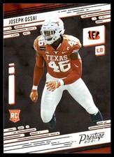 2021 Panini Prestige Joseph Ossai Rookie Cincinnati Bengals #257