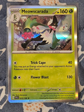 Meowscarada Holo Rare  015/198  NM Pokemon