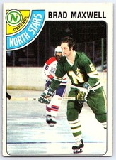 1978-79 O-Pee-Chee Brad Maxwell Rookie Minnesota North Stars #83