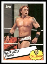 2015 Topps Heritage WWE NXT Called Up #3 Heath Slater wrestling card