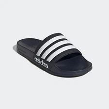 Adidas Adilette Cloudfoam Shower Slides - Legend Ink / Cloud White / Legend Ink