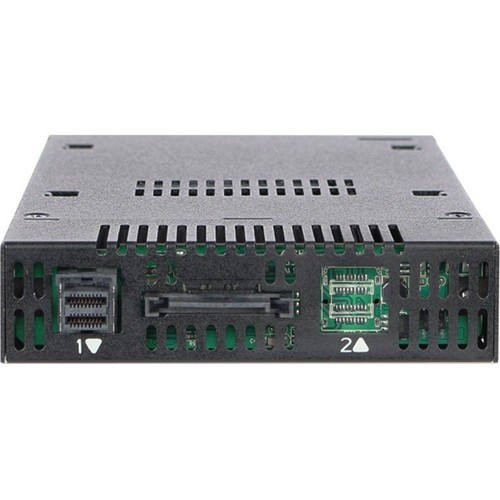Icy Dock MB833M2K-B Drive Enclosure for 3.5" M.2, PCI Express NVMe - Mini-SAS HD - Picture 7 of 8