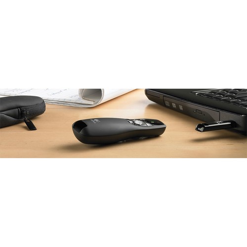 Logitech R400 Presenter w/Laser Pointer Black (910-001354) - Picture 6 of 8