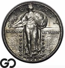 1929-S Standing Liberty Quarter *Better Date* Lustrous Solid Gem BU++