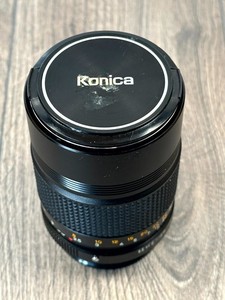 Sony Konica Hexanon AR-Mount 135mm f/3.5 Manual Focus Telephoto Camera Lens 55mm