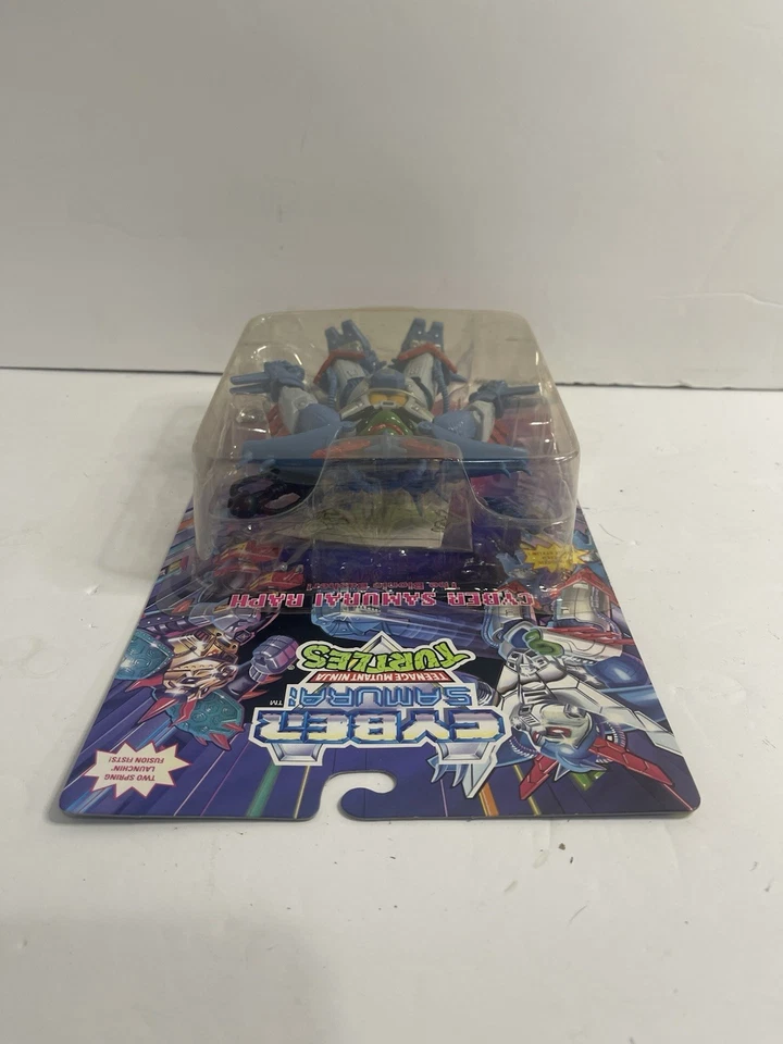 Cyber Samurai Raphael Teenage Mutant Ninja Turtles TMNT 1994 Playmates NEW Seal - Image 4 of 4