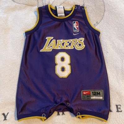 Vintage Nike Los Angeles Lakers Kobe Bryant 12 Month Toddler Baby Jersey 