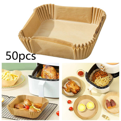 50 Stück Backen Kochen Papier Lebensmittelqualität Küchenbedarf Braten, Backen,