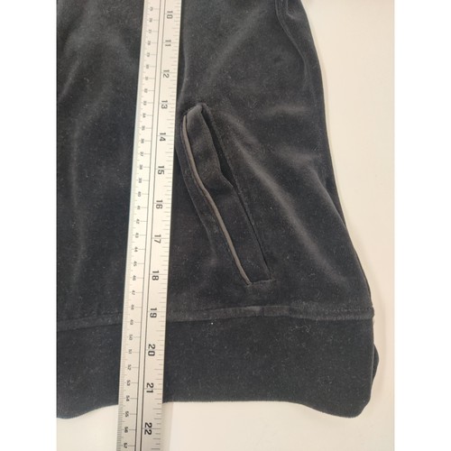 Ralph Lauren Active Damen Gr. Large Petite Embroidered Logo Velour Zip Jacke - Bild 10 von 10