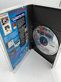 Bill Walsh College Football (Sega CD, 1993) Complete CIB