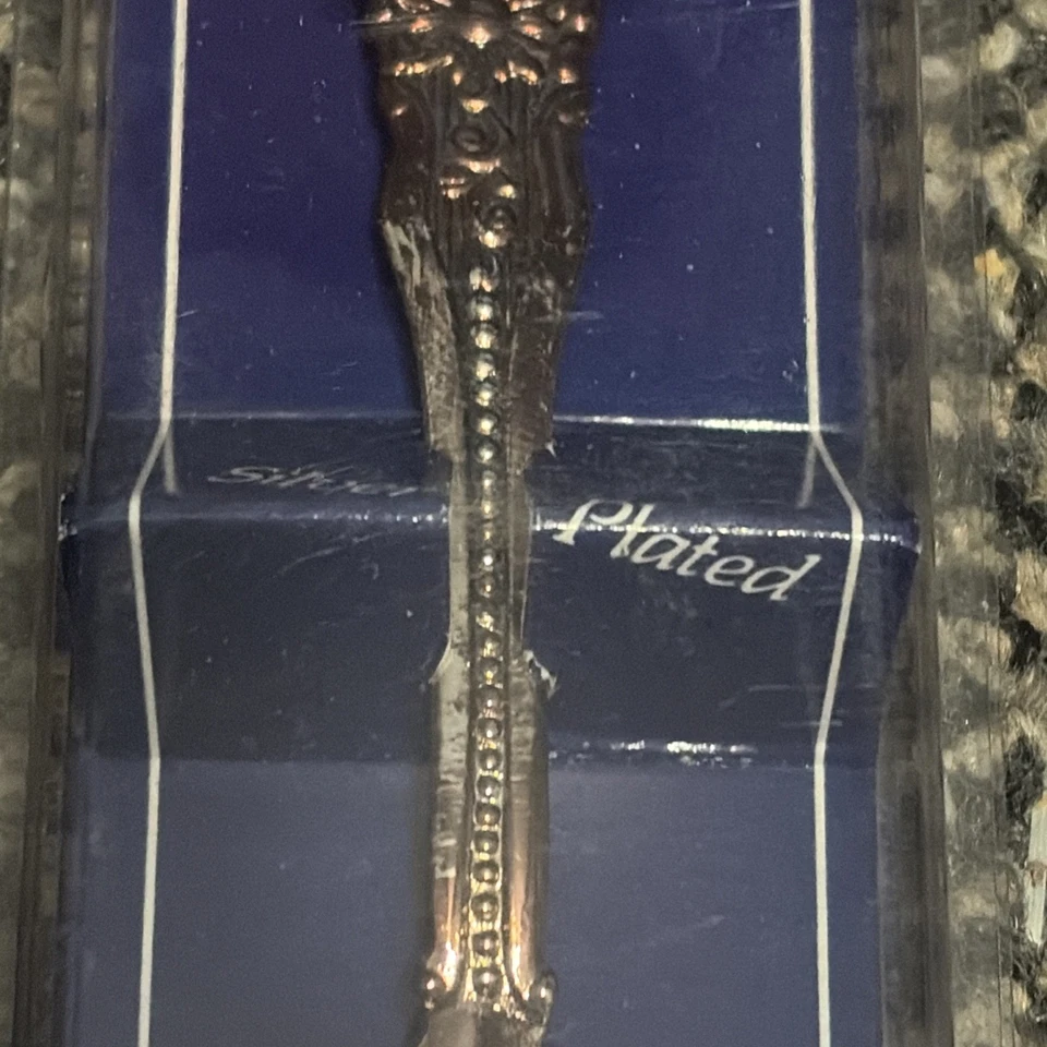 Colher lembrança Amarillo Texas folheada a prata por Perfection Celeste Holland prata - Imagem 3 de 4