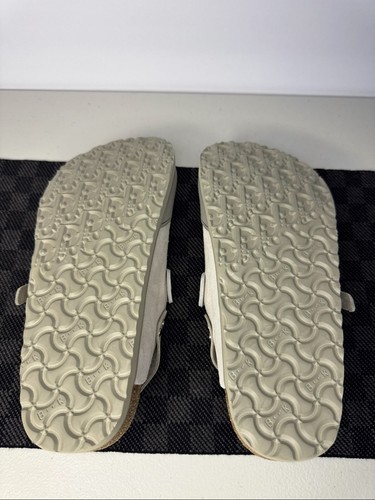 Zueco Dior x Birkenstock Tokio Mule Para Hombre Talla 10 EU 43 Beige Zapatilla Clip - Imagen 6 de 7
