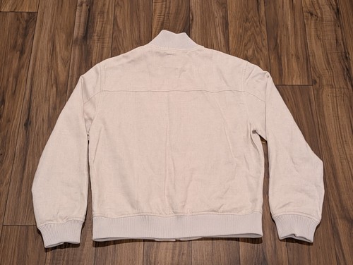 Banana Republic Men's Cotton-Linen Bomber - Medium - Picture 2 of 13