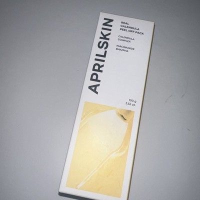 APRILSKIN Real Calendula Peel Off Pack 100g Calendula Complex Niacinamide BHA PH